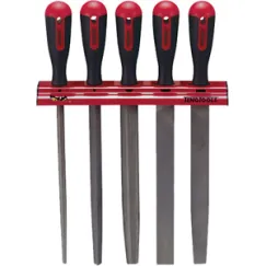 5pc 10in File Set w/ Wall Rack
